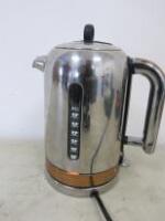Dualit Polished Chrome & Copper Kettle, Model CVJK13