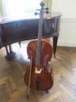 Antoni ACC35 Cello with P & H London Bow. Comes with Carry Case, Stand & 3 x Cello Music Books