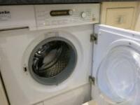 Miele Integrated Washing Machine, Honey Comb Care W2819 Water Control System