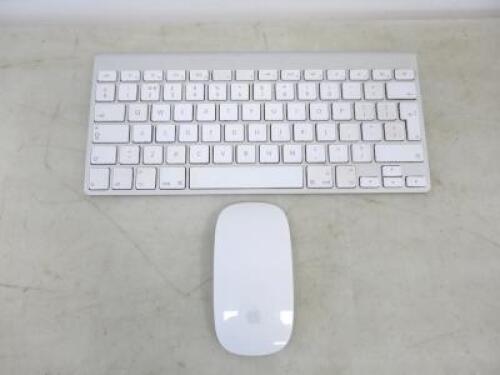 Apple Wireless Keyboard, Model A1314 & Apple Wireless Mouse, Model A1296-3vdcv