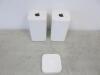 2 x Apple Extreme Base Station, Model A1521 & 1 x Apple Airport Express A1392. Comes with Power Supplies - 5