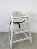 Bolero Children's High Chair In White - 6