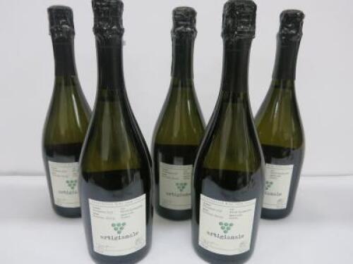 5 x Bottles of Artigianale Prosecco Brut, 750ml. RRP £75