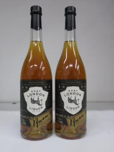 2 x East London Liquor Co, Finest Demerara Rum, 700ml. RRP £56