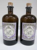 2 x Monkey 47, Schwarzwald Dry Gin, 500ml. RRP £74