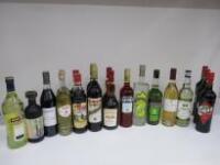 19 x Assorted Bottles of Liqueur's & Other Alcoholic Spirits (As Pictured/Viewed). Approx Total RRP £400