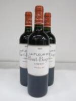 3 x La Fleur De Haut-Bages Liberal Pauillac, 750ml, Red Wine