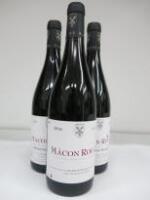 3 x Domaine Vignes Du Maynes Macon-Cruzille Manganite 2016, 750ml, Red Wine