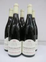 5 x Rollin Pere & Fils Pernand-Vergelesses Premier Cru Iles des Vergelesses 2008, 750ml, Red Wine
