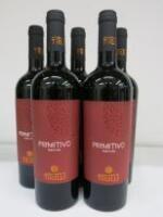 5 x Masseria Borgo dei Trulli Primitivo 2018, 750ml, Red Wine