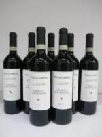 7 x Villa al Cortile Brunello di Montalcino 2013 (6) & 2014 (1), 750ml, Red Wine