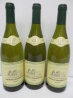 3 x Domaine du Chardonnay Vaillons Chablis Premier Cru 2018, 750ml, White Wine