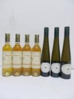 7 x Assorted Bottles of Desert Wine to Include: 4 x Jurancon 2010 & 3 x Mount Horrocks 2018, 375ml, Desert Wine