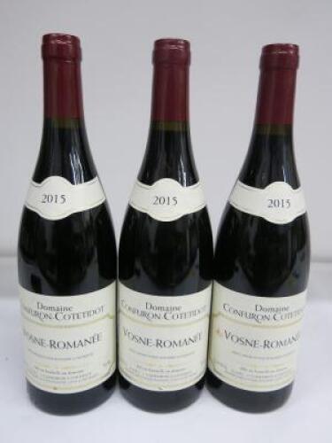 3 x Domaine Confuron-Cotetidot, Vosne-Romanee, 750ml, Red Wine