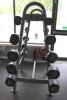 Rack of 10 Fixed Weight Jordan Bar Bells to Include: 2 x 10kg/2 x 15kg/2 x 25kg/2 x 30kg & 2 x 40kg - 4