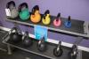 Set of 11 x Kettle Bell Weights on 2 Tier Rack to Include: 4kg-24kg - 2