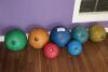 7 x Gymball Medicine Balls 1kg/2kg/4kg/5kg/8kg/9kg/10kg
