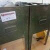 2 x Machinists Metal Dump Bins - 3