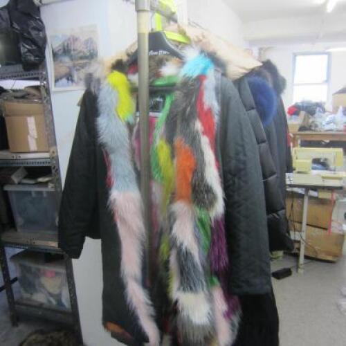 Cloths Rail Containing 14 x Assorted Love Parka Coats & Jackets (As Viewed)