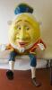 Humpty Dumpty Sitting Resin & Fibreglass Figurine, Size (H) 140cm x (W) 90cm x (D) 100cm