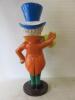 Mad Hatter Resin & Fibreglass Figurine, Size (H)140cm x (W) 70cm x (D) 70cm - 4