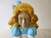 Alice In Wonderland Resin & Fibreglass Sitting Figurine, Size (H)96cm x (W) 42cm x (D) 80cm - 4