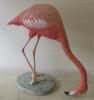 Pink Flamingo Resin & Fibreglass Statue, Size (H)85cm x (W) 90cm x (D) 35cm - 3