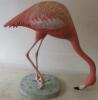 Pink Flamingo Resin & Fibreglass Statue, Size (H)85cm x (W) 90cm x (D) 35cm - 6