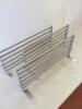 3 x Ikea Stainless Steel Shelves, Model Grundtal 20325, Size (L) 60cm x (D)27cm - 2