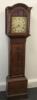 Antique Oak Tall Case Grandfather Clock with Chas Pearson Towster Face. NOTE: appears to be complete but requires restoration. - 15