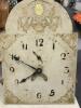 Antique Oak Tall Case Grandfather Clock. NOTE: Appears to have early inscribed dates of service but requires restoration. - 5