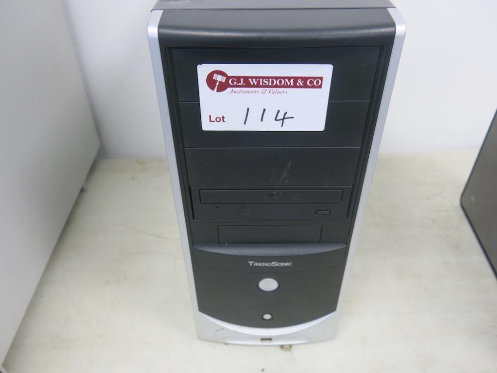 自作PC Pentium 4 Radeon HD 4350 WinXP Redundant IT to Include: 1 x Trendsonic PC, Running Windows