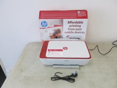 HP Deskjet Color Printer, Model 2633. Comes with Power Supply and in Original Box. NOTE: Requires inks