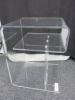 Habitat Viso Perspex Side Table. Size H50cm x W40cm x D35cm - 3