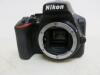 Nikon D5600 DSLR Camera (Body Only) in Black, S/n 6100950. Comes with MH-24 Battery Charger, Rechargeable Lithium Ion Battery Pack, Body Cap, Camera Strap, User Manual & Original Box - 12