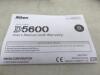 Nikon D5600 DSLR Camera (Body Only) in Black, S/n 6100867. Comes with MH-24 Battery Charger, Rechargeable Lithium Ion Battery Pack, Body Cap, Camera Strap, User Manual & Original Box - 15