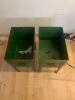 4 x Machinists Metal Dump Bins - 4