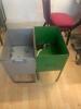 4 x Machinists Metal Dump Bins - 2