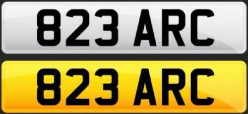 823 ARC - Cherished Registration, Currently on Retention. Buyer to pay alltransfer costs. NOTE: Should Reserve not be met the highest bid will be put to our client for consideration to approve