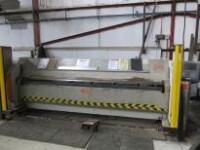 RAS Folding Machine Model 62.30, 3200mm capacity, with Tooling (As Fitted), System 5000 CNC Controls, with Fitted Safety Scan Light Guards, S/N 28/7, Year 2000