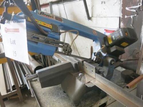 Femi 792 Metal Cutting Band Saw on Bench/Stand, Year 2000, S/N 8.48.20.20