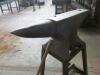 Anvil On Stand with Sledge Hammer - 3