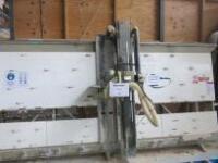 Elcon RS-185 Vertical Wall Saw, S/N 950214, Year 2001 (A/F Spares & Repair)