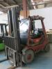 Lancing Linde H30D Counter Balance Fork Lift Truck, 3000kg Capacity, Triple Mast 5470mm, Side Shift, Serial Number 351E030379. Hours 21,846 (NOTE: Hydraulic hose leaking & requires replacement to lift forks - 2