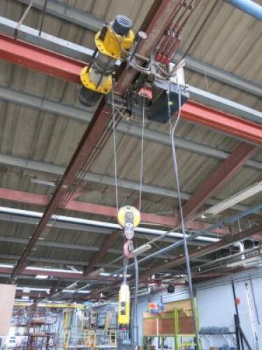 Morris 1 Ton Motorised Travelling Overhead Gantry Hoist, MB2 080686, Year 1993