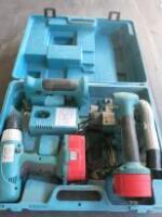 Makita 3 Piece Cordless Set to Include: Jig Saw, Skill Saw & Drill