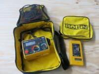 Robin KTS1620 Digital Multifunction Tester in Carry Case with Leads & Megger LT5 Digital Loop Tester