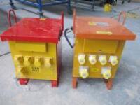 2 x Site Distribution 10 KVA Transformers to Include: ST101/6 & TMCD22 (NOTE: TMCD22 is A/F For Spares or Repair)