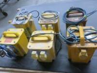 6 x 110v Site Transformers