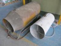 2 x Workshop Heaters (A/F)